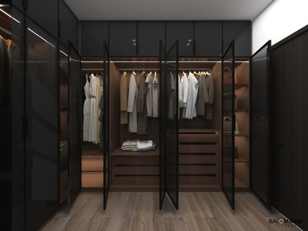 メラミンの板キャビネットタイプ デザインのガラスすべて キッチンコーナー 家具 ハンドル 換気口