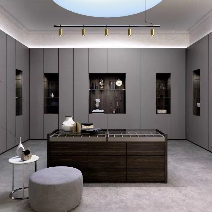 寝室家具 スライドドア 壁紙 木造型 キャビネット