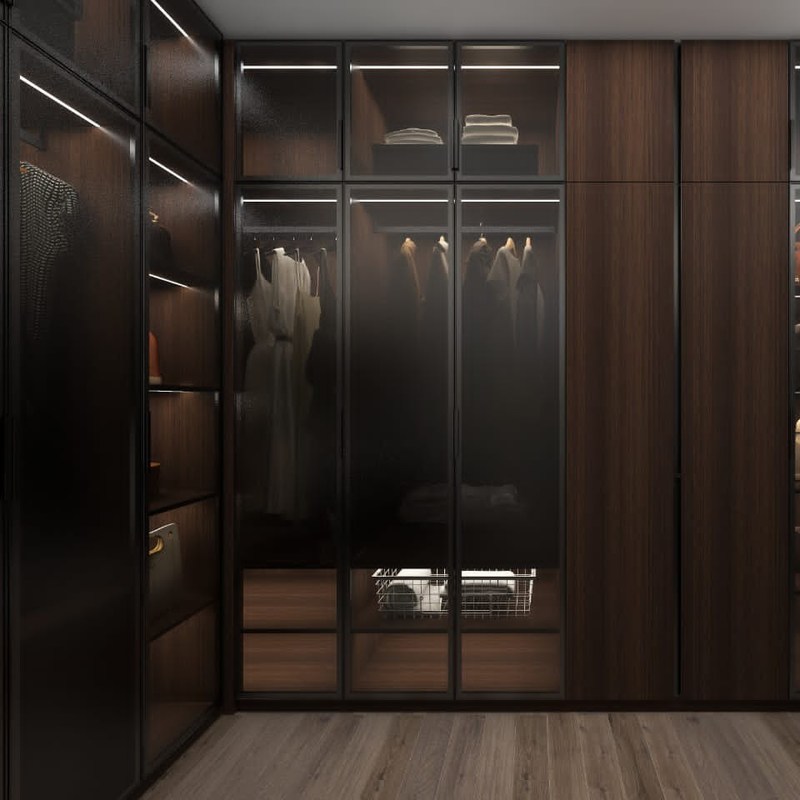 現代のデザインスタイル YALIG フェニшер 寝室の家具のための現代的なコーナー・クローゼット