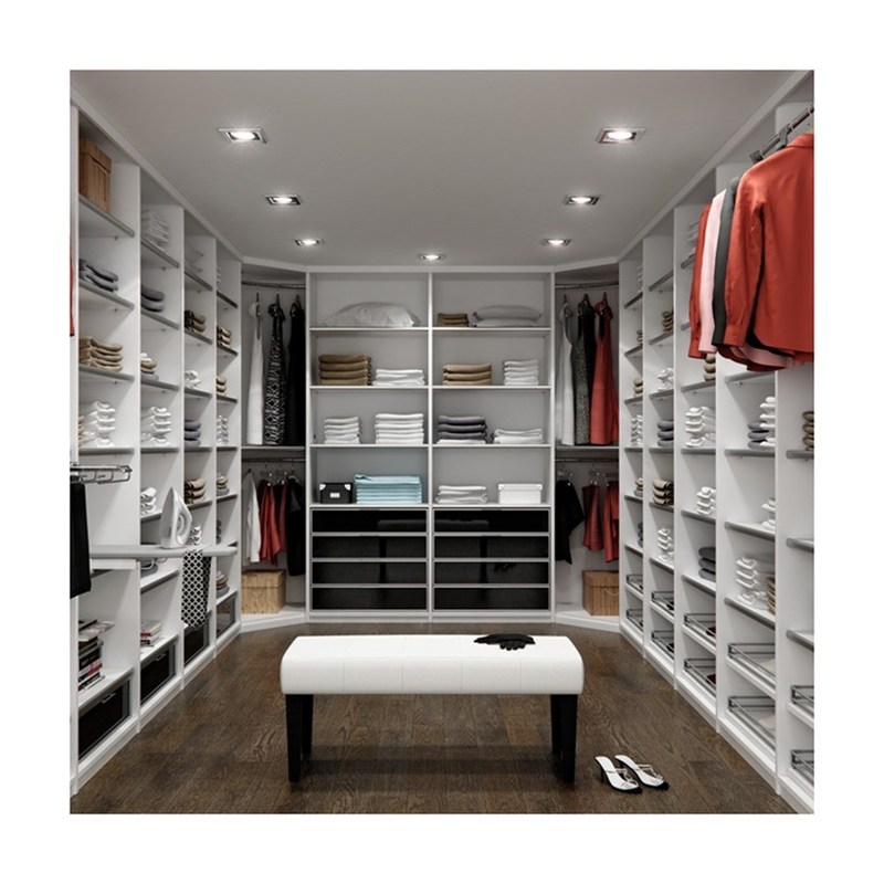 現代風 木製衣類 現代のカスタマイズされた色の寝室家具