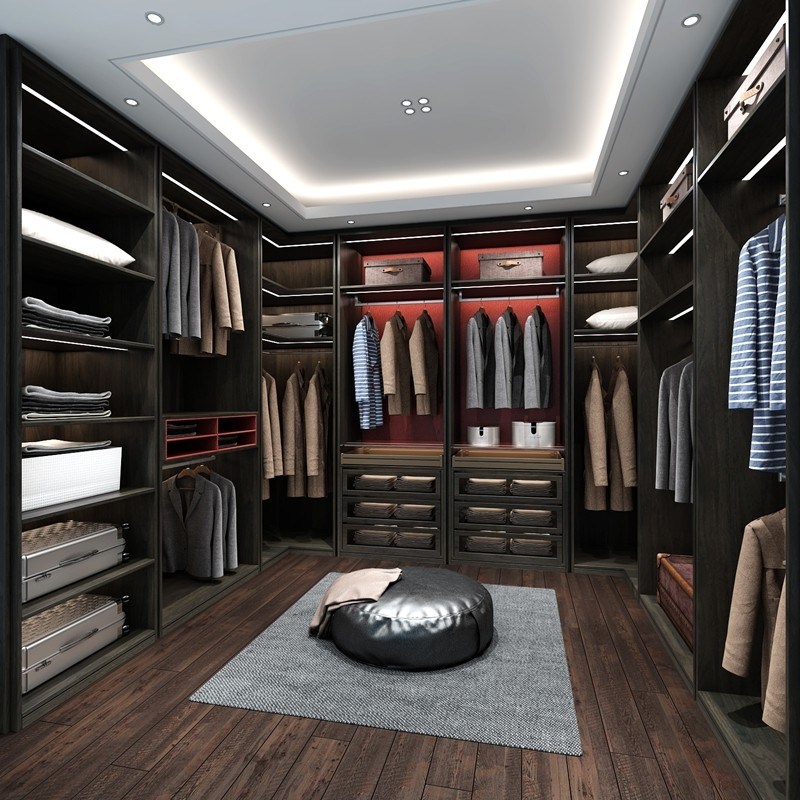 現代風 木製衣類 現代のカスタマイズされた色の寝室家具